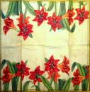 038 Lilies - 4-ply - Ihr - Handkerchief